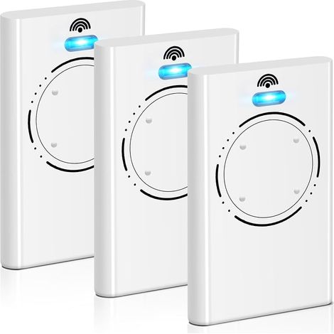 3pcs Telecommande Portail Faa-compatible Avec Xt4 868 Slh Lr, 868mhz Telecommande Porte De Garage,4 Canaux Noir