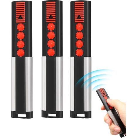 Lot De 3 868 Mhz Garage Door Remote Control For Sommr Tx03-868-4, Tx03-868-2, 4020v000, 4026v000, Remote Control Gate 4 Channels, Manual Transmitter For Garage Door