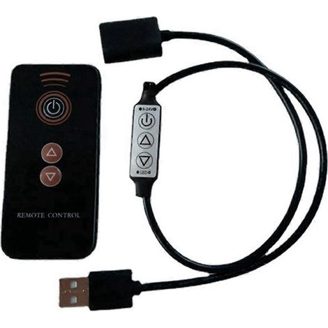 Alimentation Télécommandée, Régulateur De Vitesse À 8 Rapports, 100 V, Petit Modèle Télescopique Noir.