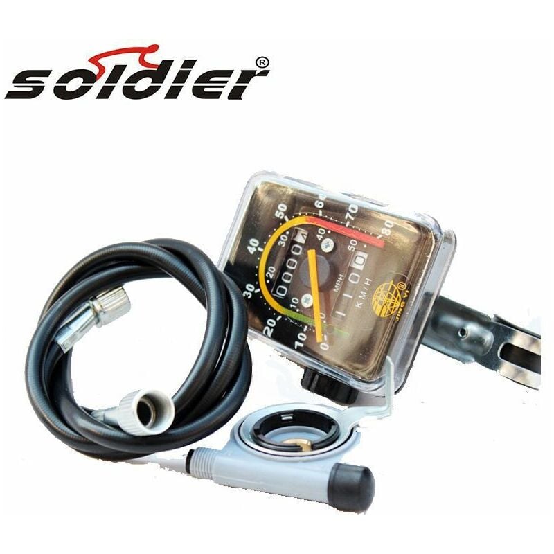 Mechanischer Fahrradcomputer, Wasserdichter Mechanischer Kilometerzähler Für Mountainbikes, Fahrradtacho-zubehör