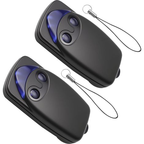 2 Pièces Télécommande, 433,92 Mhz, 2 Canaux, Portail, Garage, Compatible Nice