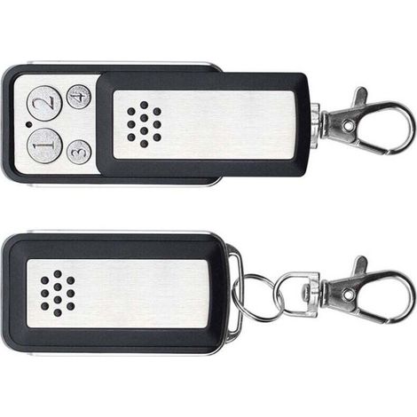 Télécommande Électrique À 4 Boutons Pour Portail — Fréquence 433,92 Mhz — Compatible Avec Les Modèles 114253, 104257 Et 104251 — Portée Maximale De Télécommande Jusqu’à 100 Mètres