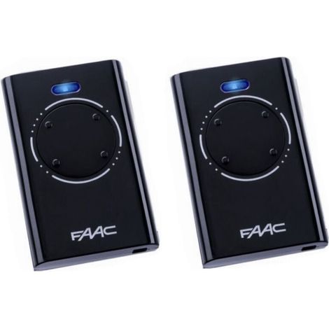 Télécommande Faac Xt4 868 Slh Noire (lot De 2) — Noir