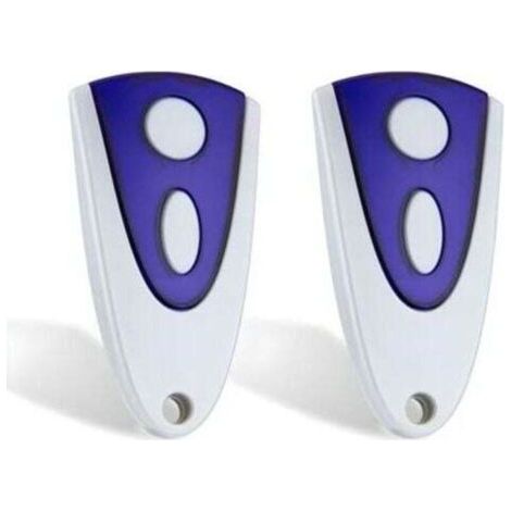 Kit Télécommande Double Novotron 502 Max43-2 — Fréquence 433,92 Mhz — 2 Boutons — Compatible Avec Les Émetteurs Novotron