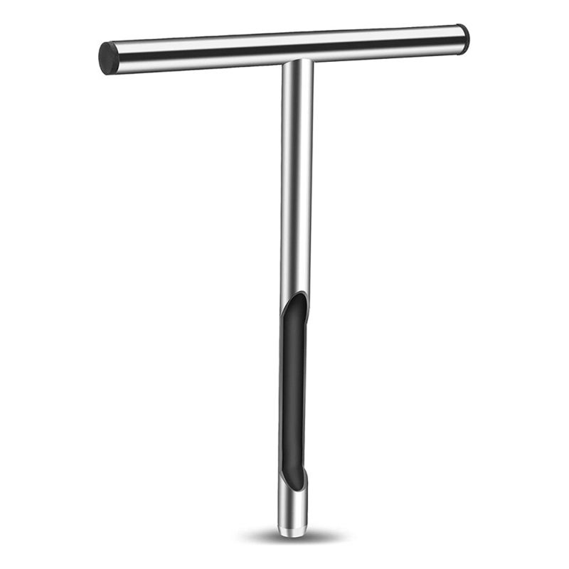 30 Cm (12 Zoll) Tragbarer Bodenprobennehmer Aus Edelstahl, Bodenprobenentnahmewerkzeug Für Haus, Garten, Rasen Und Landwirtschaft, Mit T-griff