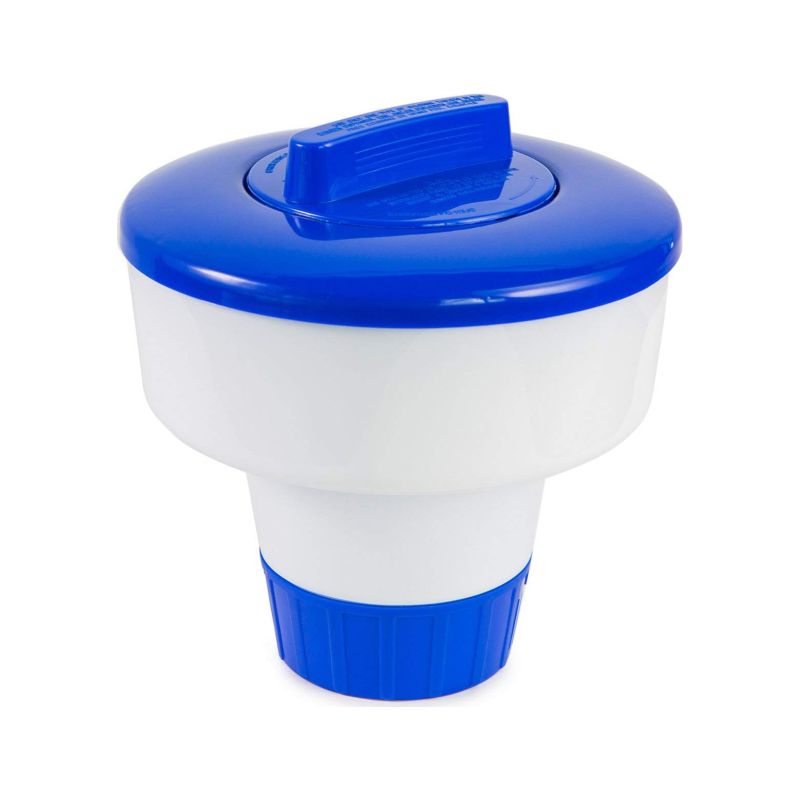Schwimmender Bromierter Chlorspender, Halterung Für 7,6 Cm (3 Zoll) Tabletten, Für Spa, Whirlpool Und Schwimmbad