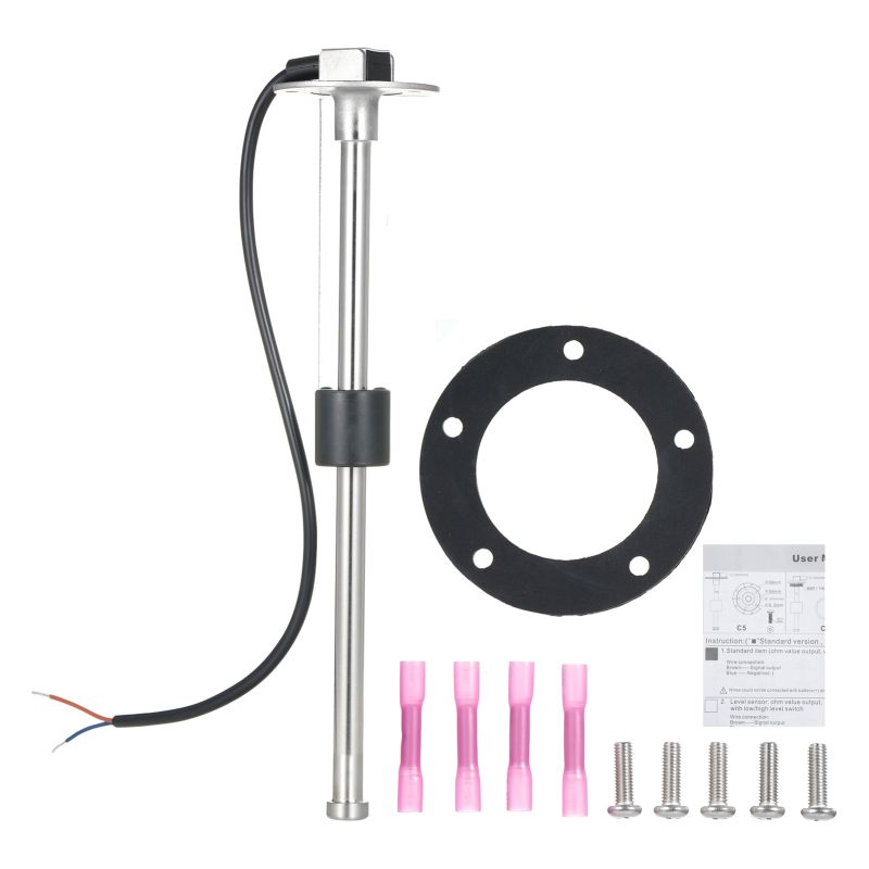 Kraftstoffstandsonde Für Boote, Kraftstoff-/wasserstandsonde, Edelstahl, 240-33 Ohm, Für Boote, Autos, Lkws Und Wohnmobile.