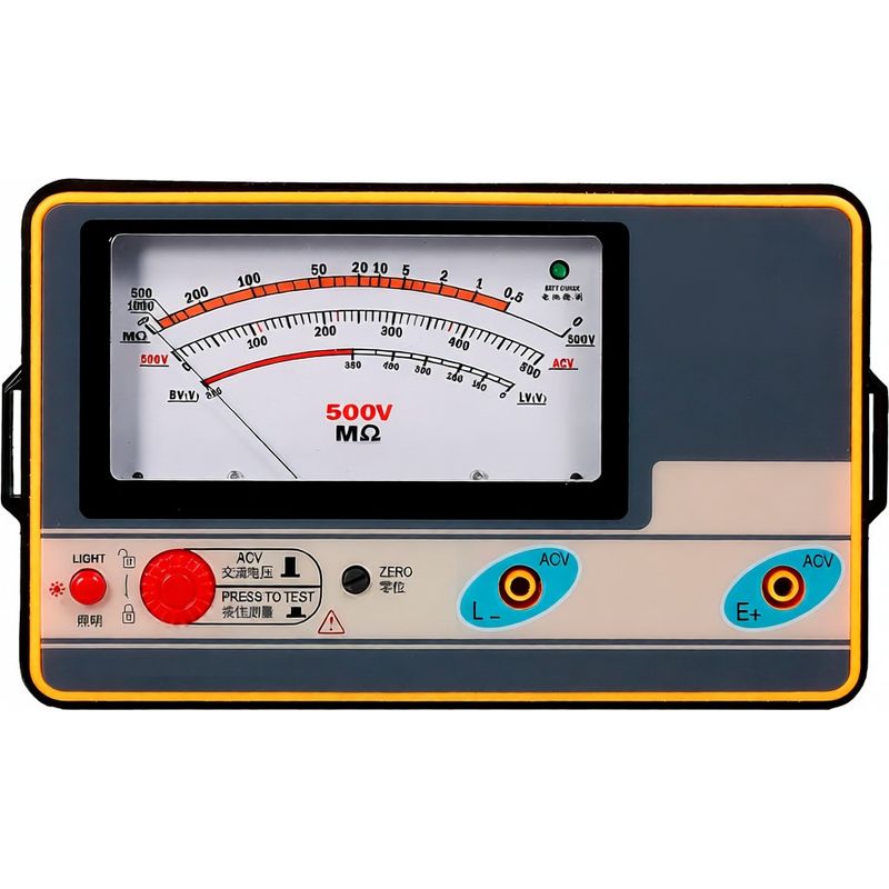 Hochpräzises Tragbares Digitales Megohmmeter (0-1000 Mω, 500 V)