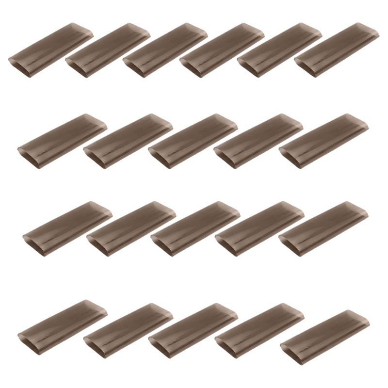 20er-packung Federhüllen Für Schwimmbadabdeckungen, 2 Cm Dicker Schutz, Strapazierfähige Vinylabdeckung, Knickfest, 13 X 3,5 Cm