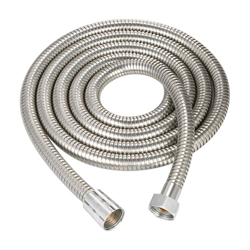 200 Cm (79 Zoll) Langer, Flexibler Edelstahl-brauseschlauch Für Handbrausen. Besonders Langer Und Robuster Ersatzschlauch Mit Messinganschlüssen.