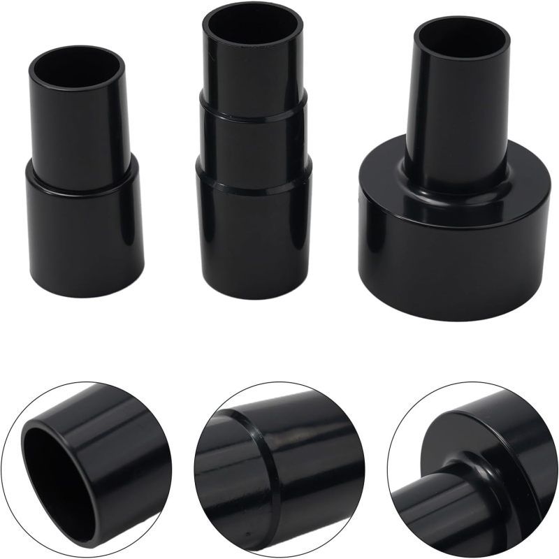 3-teiliges Schlauchadapter-set 2,5" Auf 1,5", 1,5" Auf 1,25" Nass-/trockensauger Reduzieraufsatz Konverter Staubschlauch Ersatz