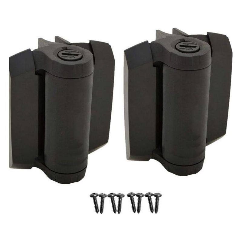 Irovami Selbstschließende Nylonscharniere, 2er-pack – Verstellbar, Uv-beständig, Für Aluminium – Ideal Für Tore, Pools, Gärten