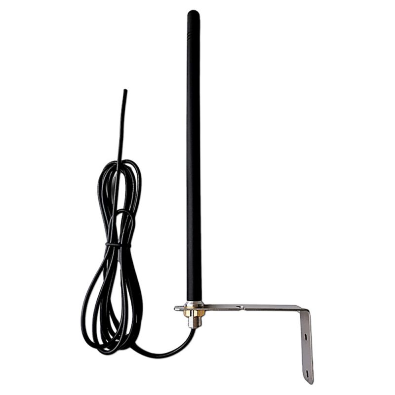 Irovami Außenantenne 868 Mhz Sma-stecker – 2 M Kabel, 3 Dbi Gewinn, 200 M Reichweite – Ideal Für Garagen, Tore, Alarmanlagen Und Hausautomation