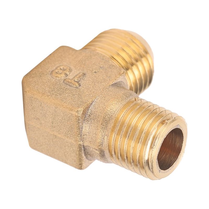 Irovami 90°-messingwinkel – 13 X 14 Mm Gewindeanschluss Für Luftkompressoren, Druckbeständig, Pneumatisches System