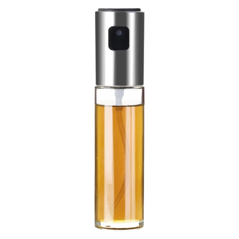 Feinnebel-sprühflasche Für Speiseöl, Leere Glas-sprühflasche, 100 Ml (3,4 Oz) Olivenöl-sprühflasche, Nachfüllbare Flasche, Tragbare Mini-reiseflasche, Sprühset