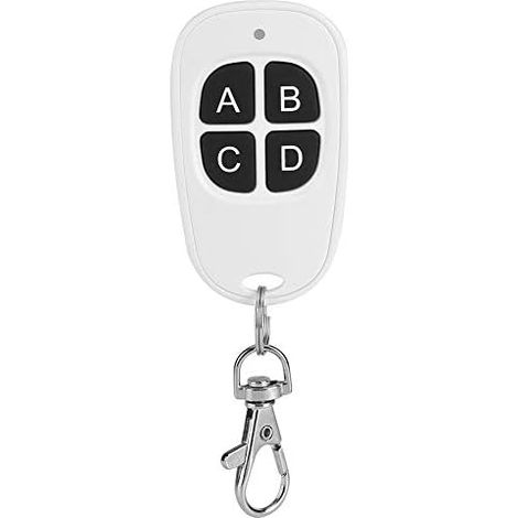 1 Télécommande 433 Mhz, 4 Canaux Rf, Pour Portail Garage Volet