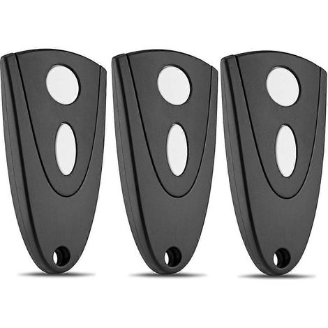 Émetteur Portatif De Télécommande 433 Mhz Pour Novotron Black