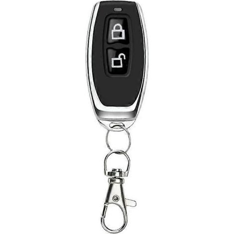 Télécommande Universelle À 2 Boutons Pour Portes De Garage. Ouvre-porte Sans Fil Avec Émetteur À Code D'Apprentissage Par Radiofréquence (433 Mhz).
