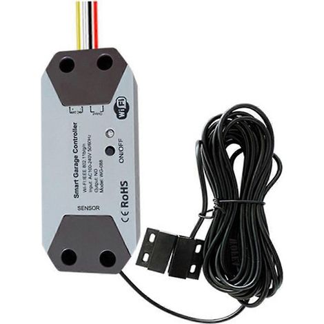 Contrôleur De Porte De Garage Tuya Wifi, Interrupteur De Porte Intelligent (comme Illustré)