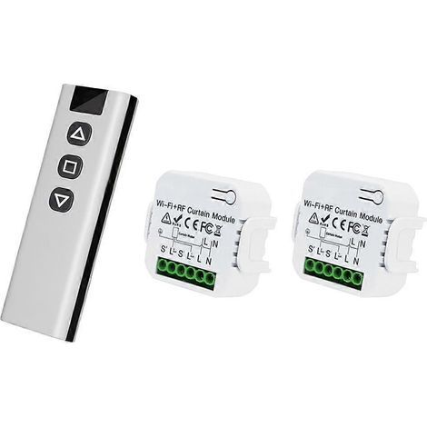 Module De Commande Tuya Smart Curtain Switch Wifi Pour Stores Enrouleurs (comme Illustré)