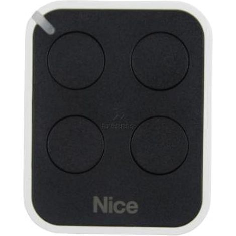 Télécommande De Portail - 4 Boutons - Fréquence 433,92 Mhz - Compatible Nice On2e - Avec Piles Et Notice