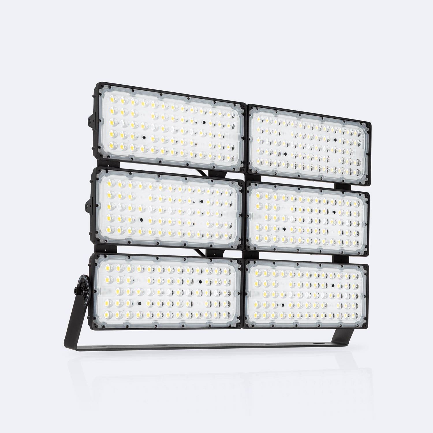 Led Fluter 1200w Stadium 160 Lm/w Ip66 Dimmbar 0-10v Horizontal 4000k 30º Neutralweiß