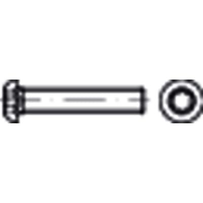 Linsenschraube ISO 7380-1 Stahl 10.9 galZn T-Profil M5 x 30mm