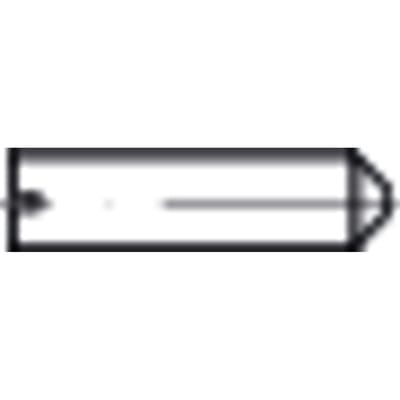 Gewindestift mit Schlitz und Spitze ISO 7434 Stahl 14H blank M3x0,5x16mm