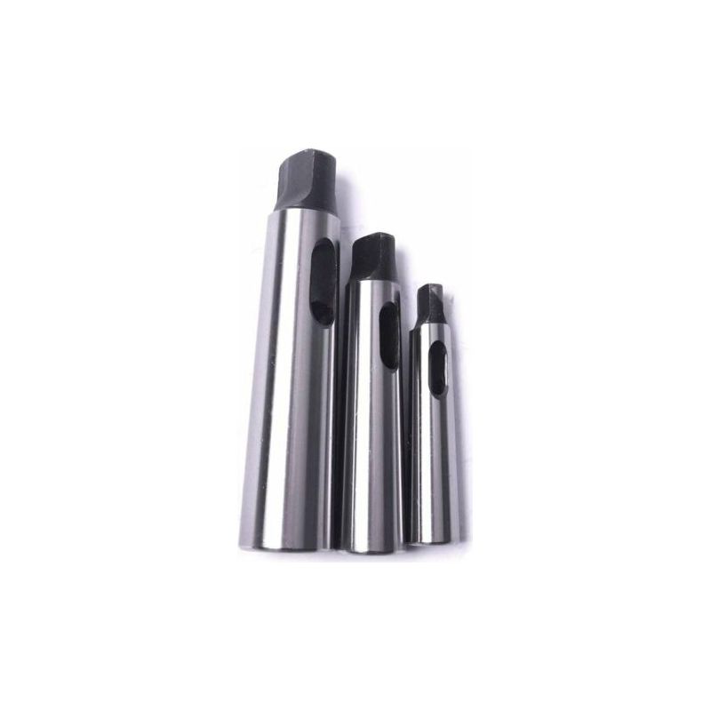 Reduzieradapter Für Morsekonus-bohrer An Holzdrehbänken – 45 Mm Stahl – 0,015 Mm Genauigkeit – 3-teiliges Set