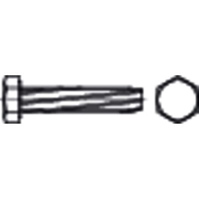 Gewindeschneid-Schraube DIN 7513 A Stahl galvanisch verzinkt M6 x 30mm