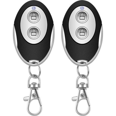 2 Pièces Telecommande Universelle Portail, Telecommande Garage 433,92 Mhz Telecommande Garage Universelle Sans Fil Pour Modèles À Code Tournant 433mhz Ecostar Rsc2, Rse2 Rsz1