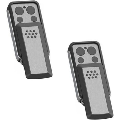 2 Pcs Télécommande Pour Portail 114253 Compatible Avec Avidsen 114253 104257 104251-dou