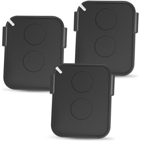 Lot De 3 Télécommande, 2 Canaux, Code Tournant, 433,92 Mhz, Portail, Garage