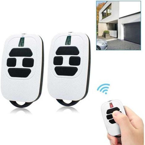 Télécommande De Porte De Garage 433,92 Mhz Compatible Avec Gti2/4, Gt2/4, Mio Tr2/4, Mio Tr2n/4n - 2 Pièces