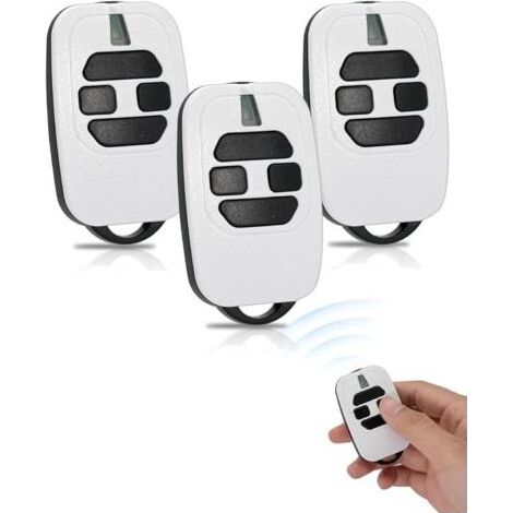 433.92 Mhz Remote Control Gate For Gti4, Gti2, Gt2/4, Mio Tr2/4, Mio Tr2n/4n, 4 Channels, Remote Control Gate, Beep Garage Gate (3pcs)