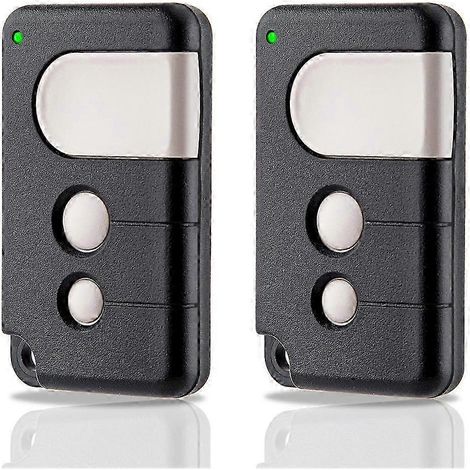 Lot De 2 Télécommandes Pour Ouvre-porte De Garage Motorlift Tx4runi, Tx2rev, 84335eml, 94333e, 433,92 Mhz, Noir