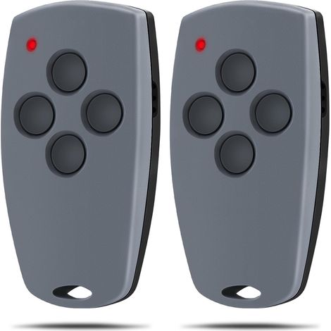Télécommande Portail - 2 Pièces - Plastique Noir - 868.3 Mhz - Compatible Marantec D304 D302