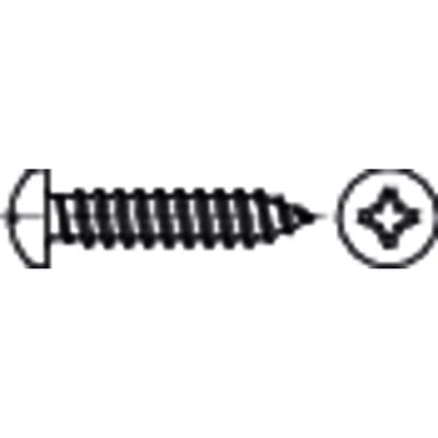 Linsen-Blechschraube DIN 7981-C-H Edelstahl A2 4,8 x 9,5mm
