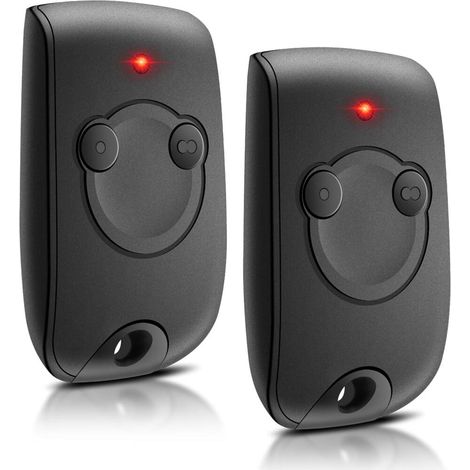 1841026 Telecommande Portail S0mfy 2 Canaux, 433,42 Mhz Telecommande Porte De Garage Pour S0mfy 1841026, 2401539, 1841025, Pour Moteur Portail Coulissant, 2pcs