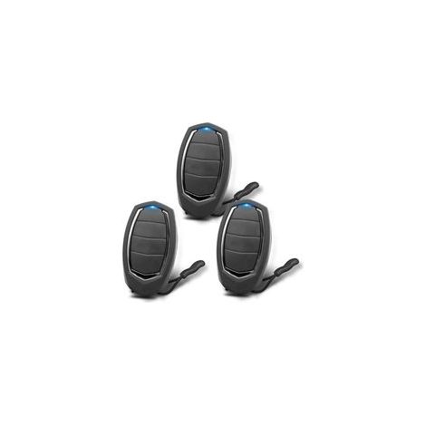 Télécommande Universelle Pour Portails 433,92 Mhz – Lot De 3 Unités, 4 Canaux, Compatible Avec Systèmes Motorline Falk Mx4sp, Mxs4sp, Mx5sp, Rcm Et Dsm