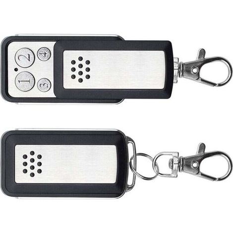 Télécommande Radio 433,92 Mhz À 4 Boutons Pour Portails – Compatible Avec Modèles 114253, 104257 Et 104251 – Portée Jusqu’à 100 M