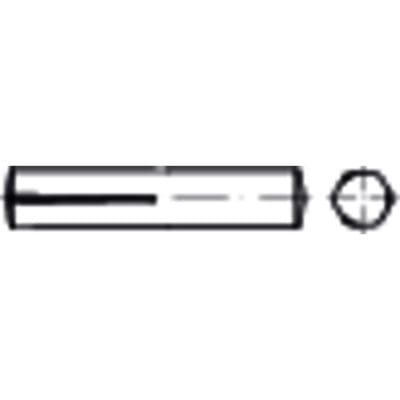 Passkerbstift ISO 8745 Stahl blank ø4 x 10mm