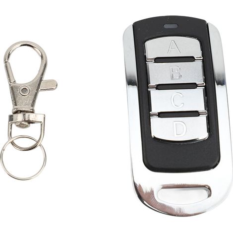 250 À 913 Mhz Télécommande De Copie Pleine Bande Abcd 4 Boutons Ouvre-porte De Garage Haute Stabilité Ouvre-porte De Contrôle Sans Fil Pour La Sécurité De La Maison 1 Pc