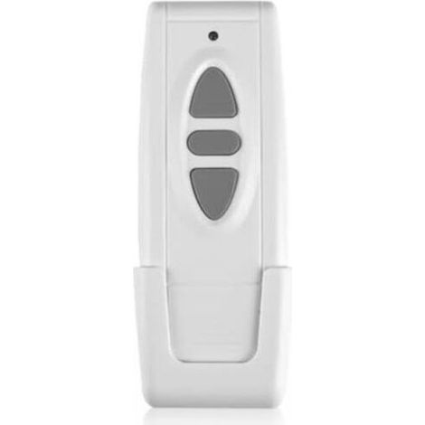 Télécommande Universelle 433,92 Mhz Pour Volets Roulants Et Portes De Garage – 3 Canaux – Portée Jusqu'à 100 Mètres – Support Mural Inclus