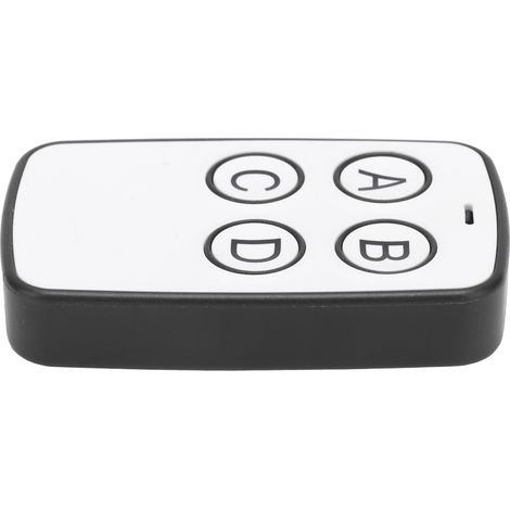 Télécommande Universelle Sans Fil 315 Mhz Avec 4 Touches, Clonage De Clés, Pour Bureau, Garage Et Portail Roulant Électrique (noir).