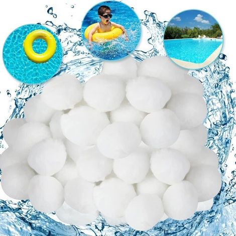 Boule Filtrante Pour Piscine, Boule Filtrante Pour Piscine, Boule Filtrante Pour Piscine, Convient Aux Grandes Piscines, Aquariums, Filtres De Piscine, Produits Pour Piscine (1000 G)