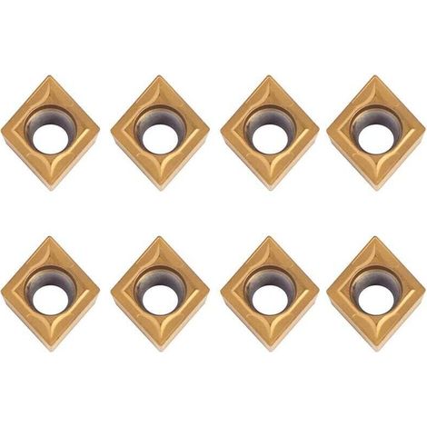 Ccmt09t304 Plaquette Carbure Ccmt32.5 Lot De 10 Fraises En Métal Dur Cnc Pour Outil De Tour
