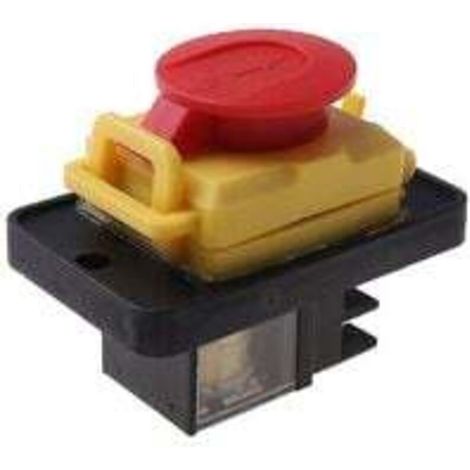 Kjd12 250v 4pin Waterproof Magnetic Start Stop No Volt Release Pushbutton Switch