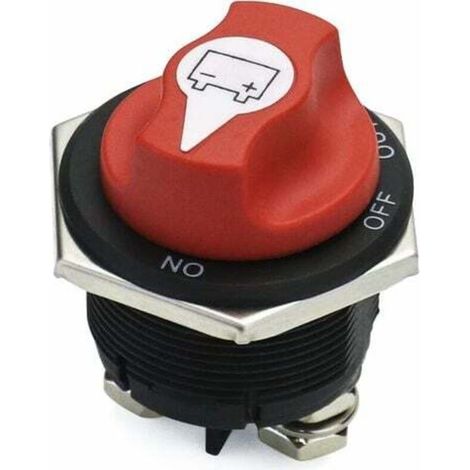 Coupe Circuit Batterie 200a – Interrupteur Amovible 12v-32v Dc – Sécurité Renforcée Pour Véhicules Marins Et Terrestres - Dc 200 A On