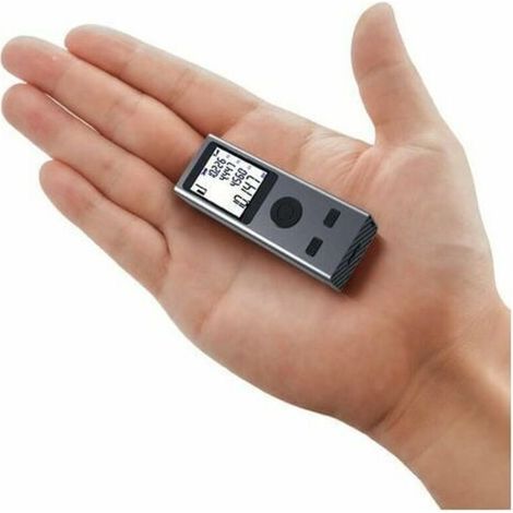 Télémètre Laser Numérique 30m – Rechargeable Micro Usb – Précision ±2mm – Alliage Aluminium Et Abs – Léger 24g Pour Mesures Rapides